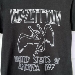 LED ZEPPELIN BLACK CREWNECK BAND TEE
